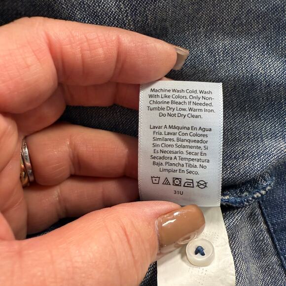 Women's Free Assembly Ruffle Bottom Short Sleeve Shift Dress Size S - Picture 5 of 9